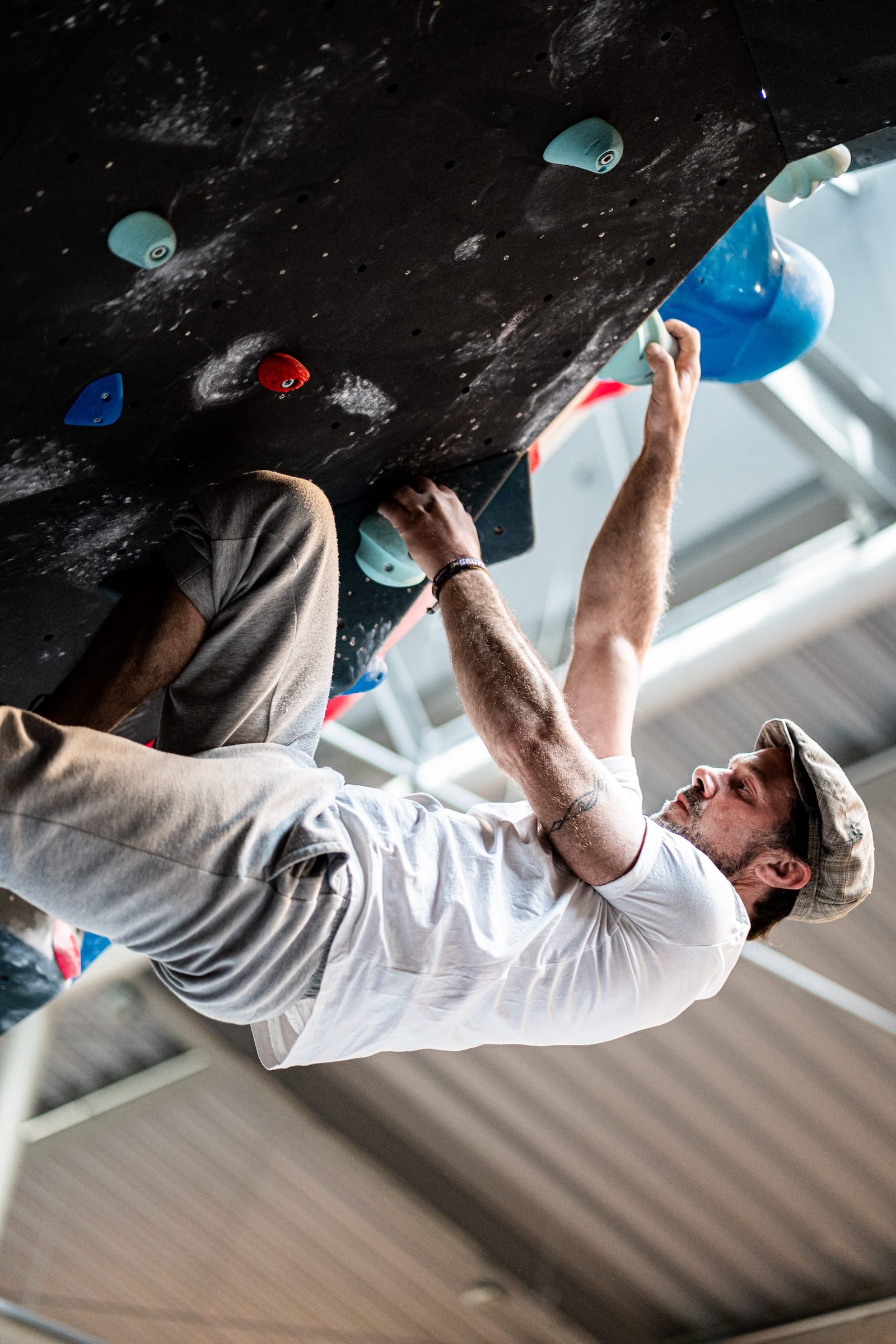 Sportfotografie Bouldern Stuntwerk Trostberg – authentische Aktion