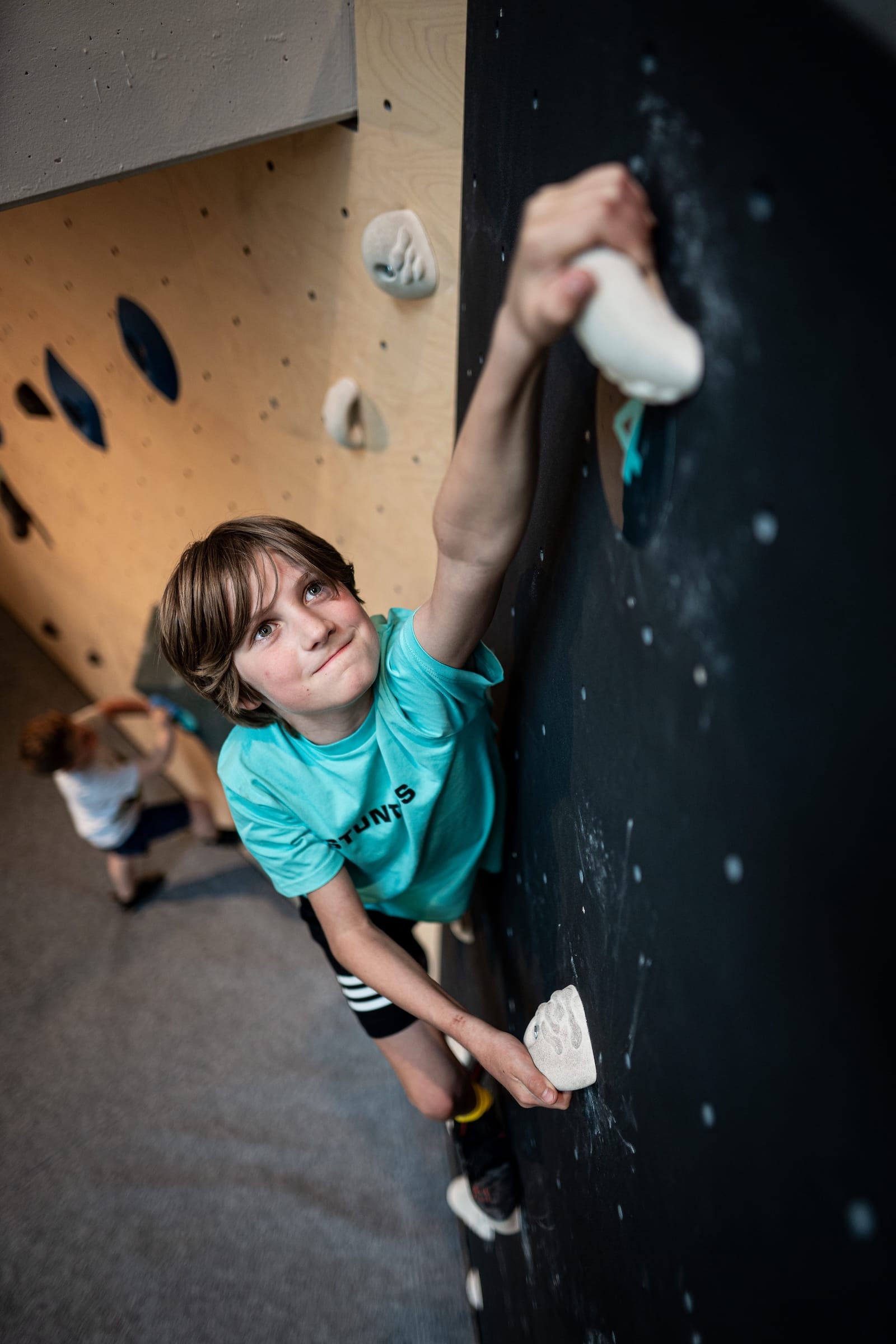 Kinder-Kletterbereich im Stuntwerk Trostberg – Spaß und Sport für die Kleinen